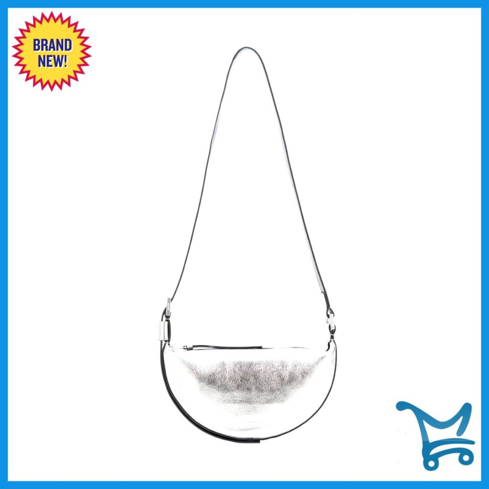 Silver Half Moon Crossbody Bag, Perfect Everyday Purse